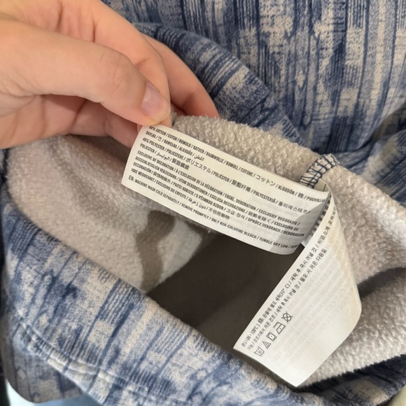 Abercrombie Kids Rustic Blue Warm Long Sleeve Sweatshirt Hoodie Pullover - Picture 5 of 9